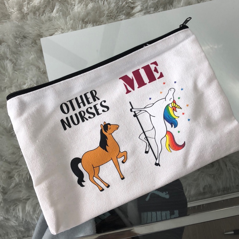 Nurse makeup bag